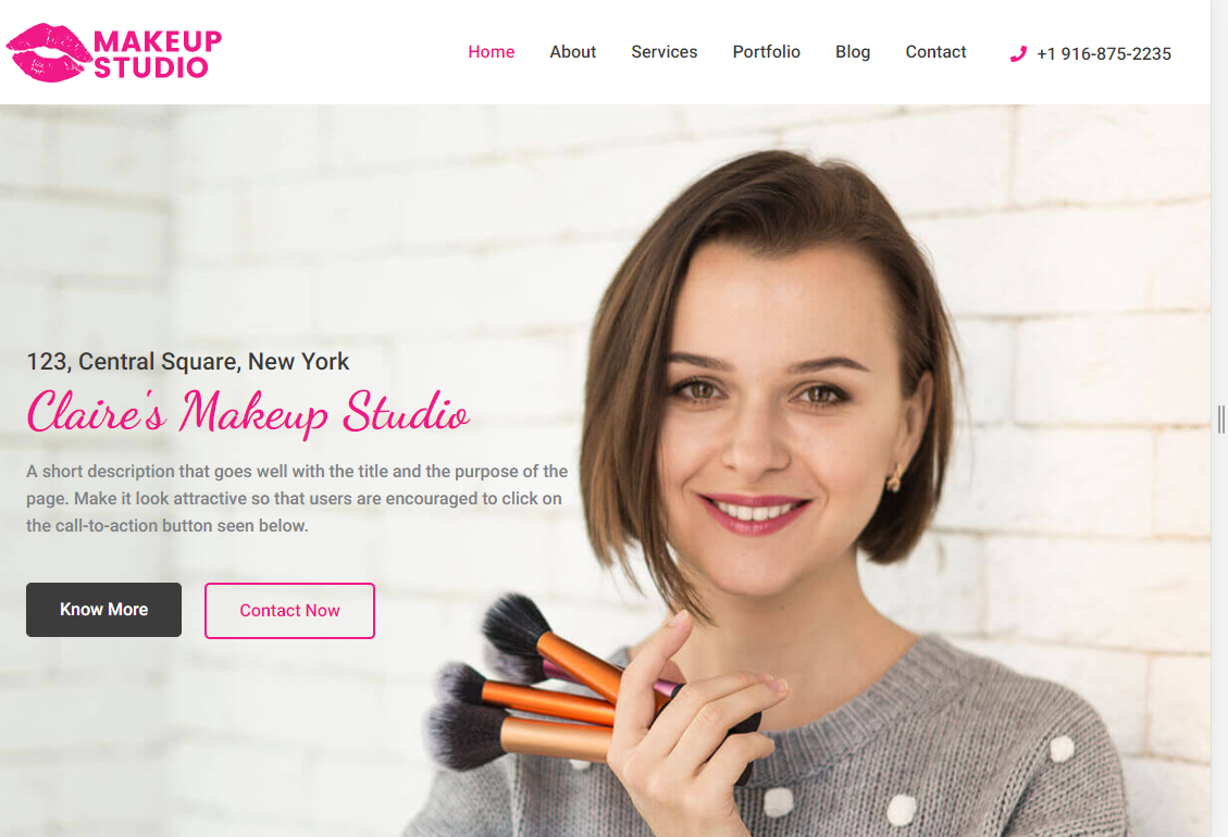 2019-07-09 17_57_23-Claire's Makeup Studio – Just another WordPress site